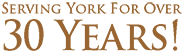 Serving York For Over 20 Years